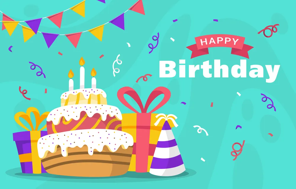 Happy Birthday Greeting Background