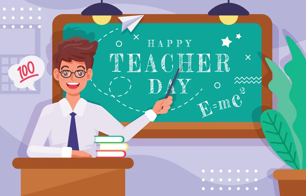 Celebration of Teacher's Day Background