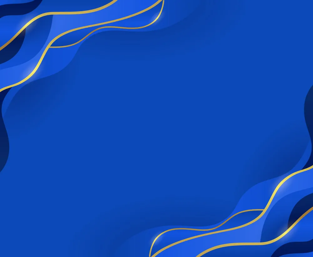 Abstract Blue and Gold Background