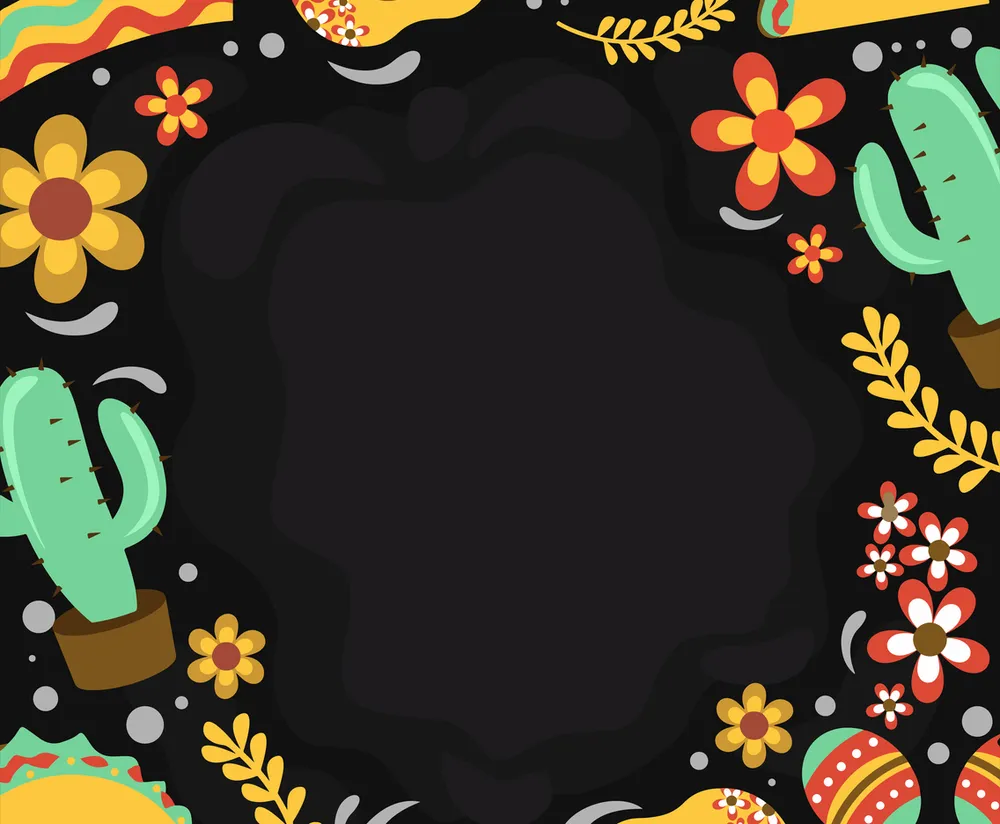 Cinco De Mayo Festival Ornamental Background