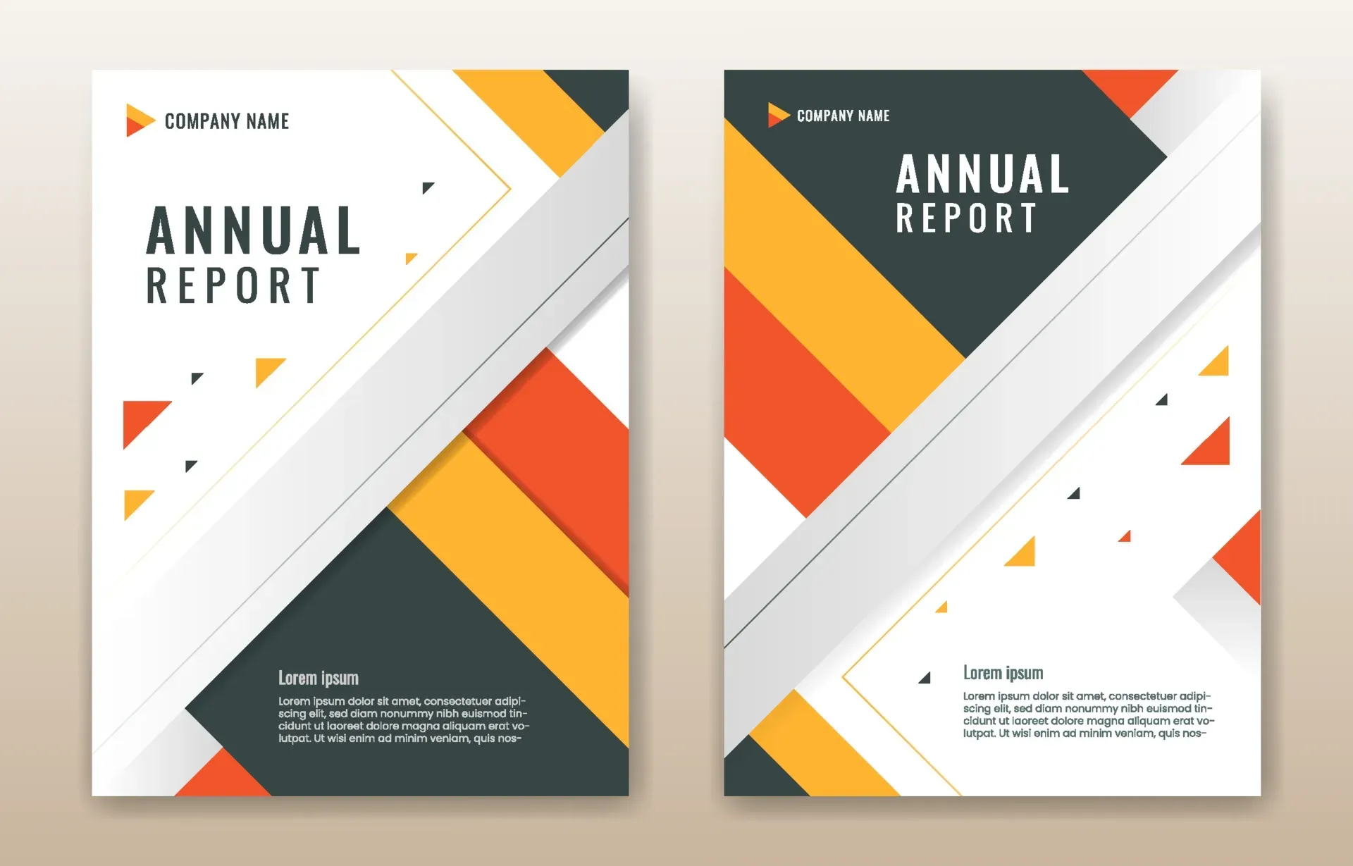 Modern Annual Report Template