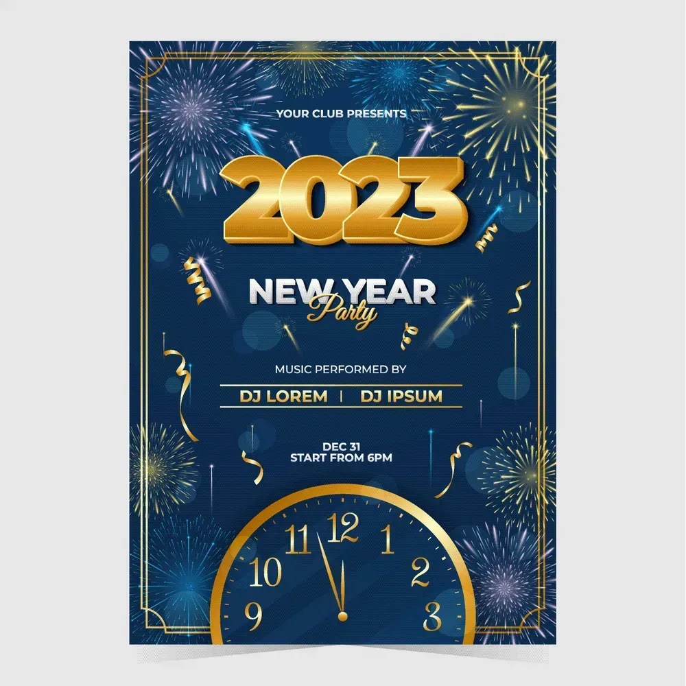 New Year Party Poster