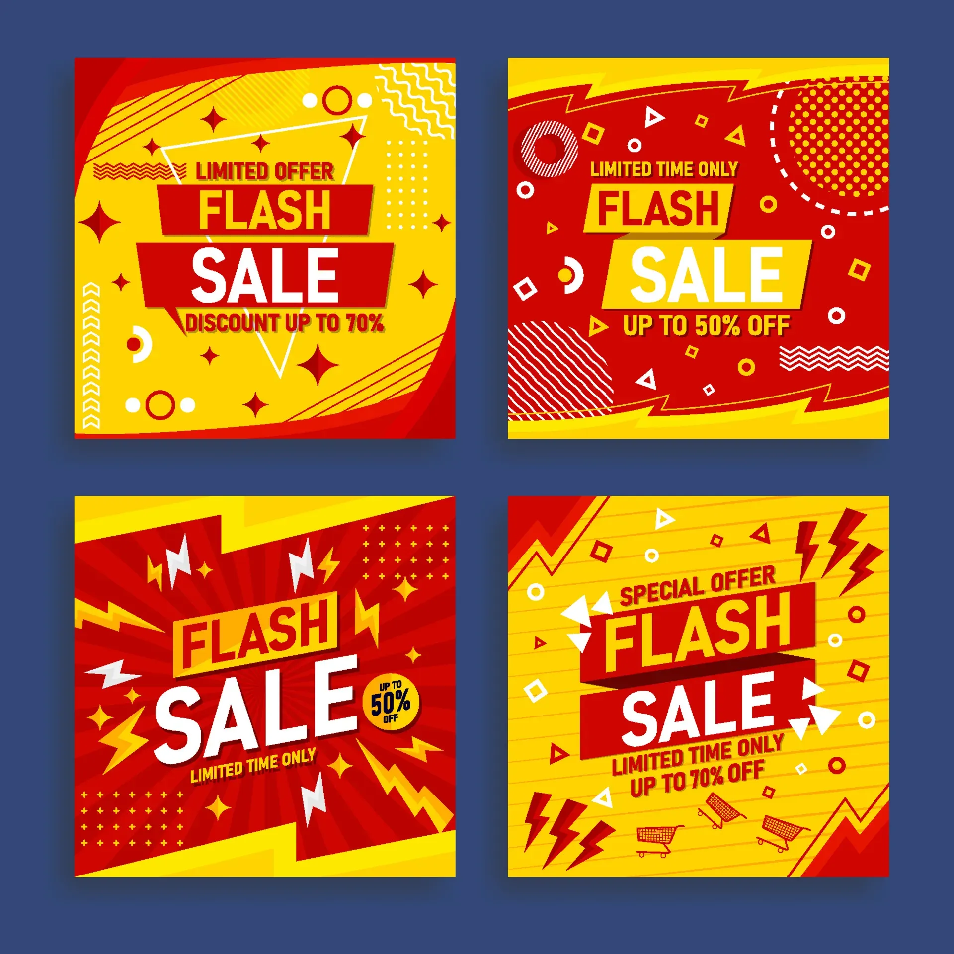 Flash Sale Social Media Post