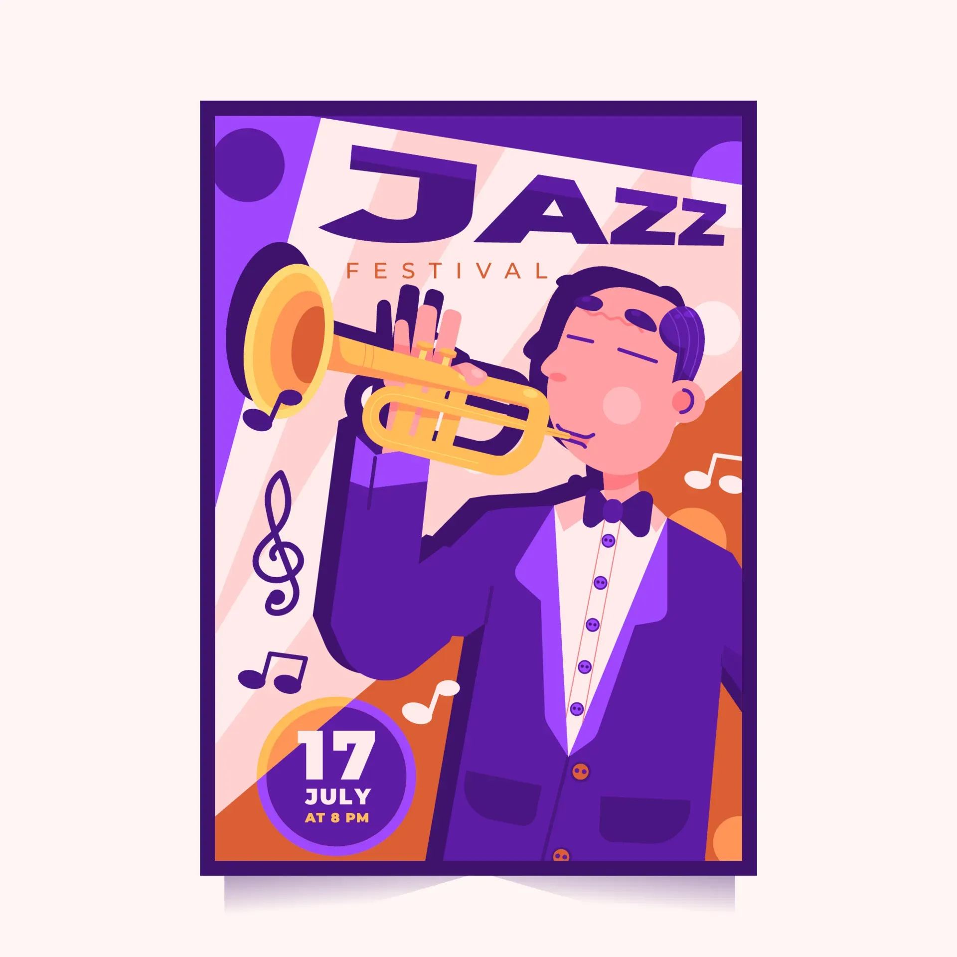 Jazz Festival Poster Template