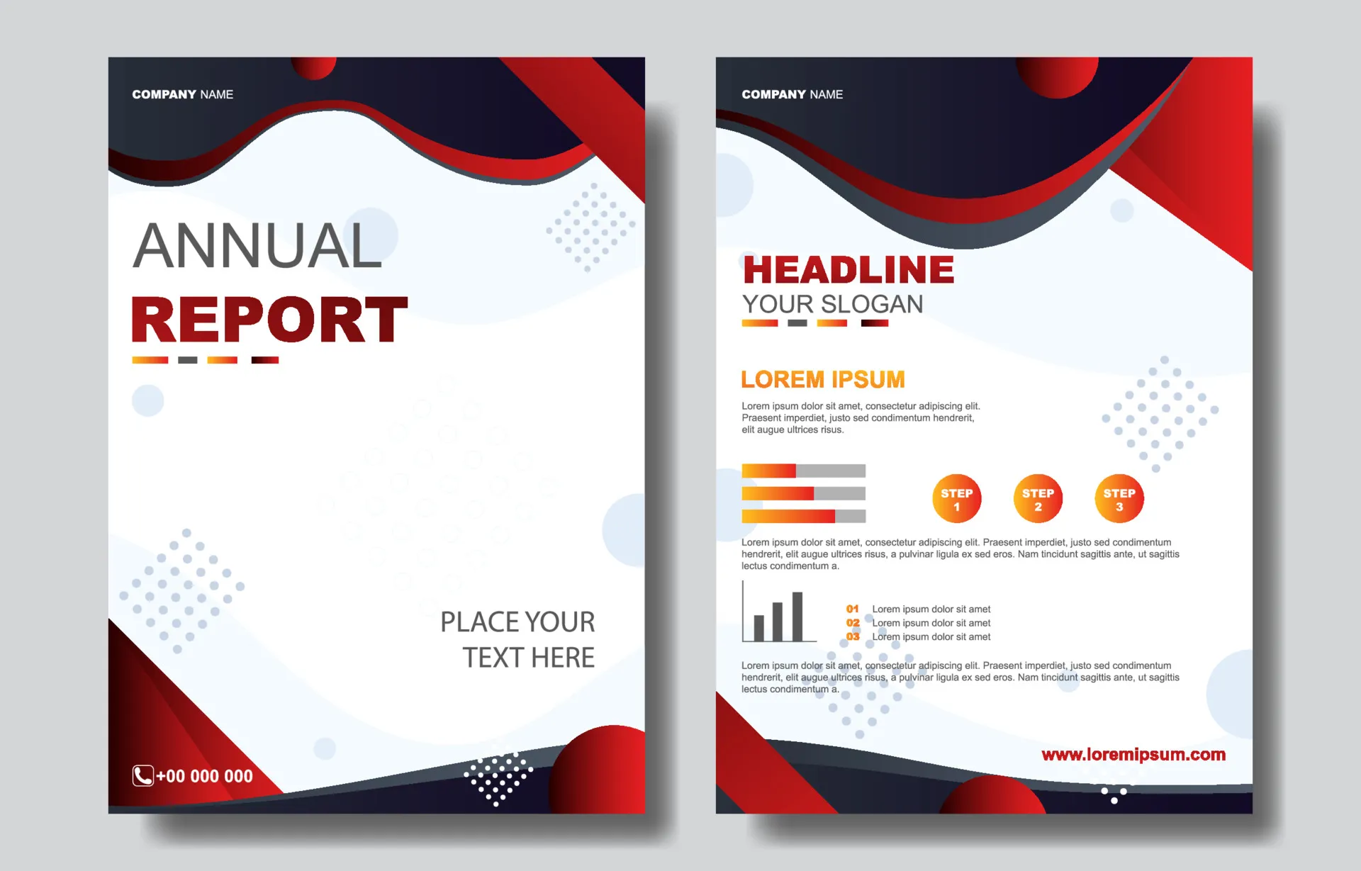 Elegant Annual Report Template