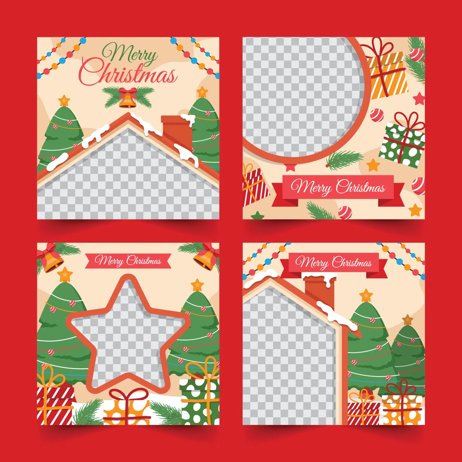 Christmas Social Media Post Template