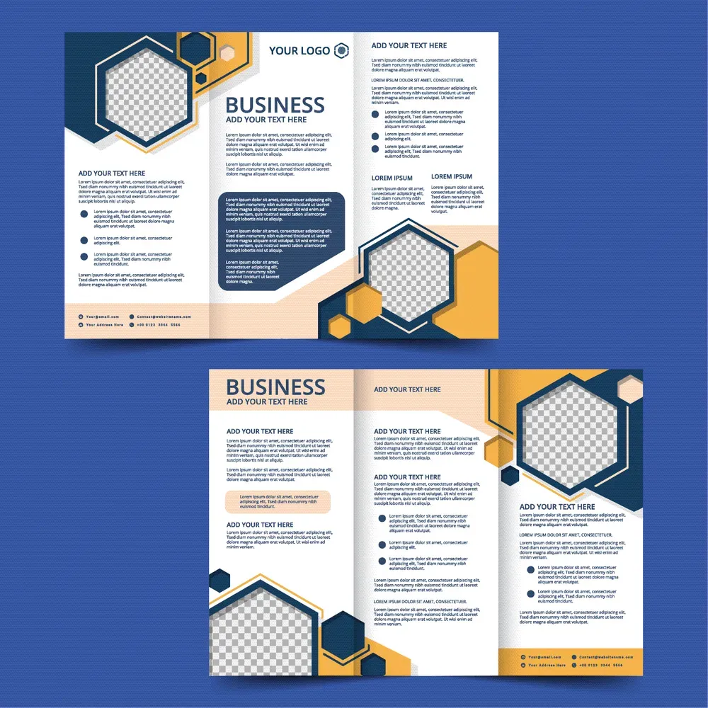Flat Brochure Template