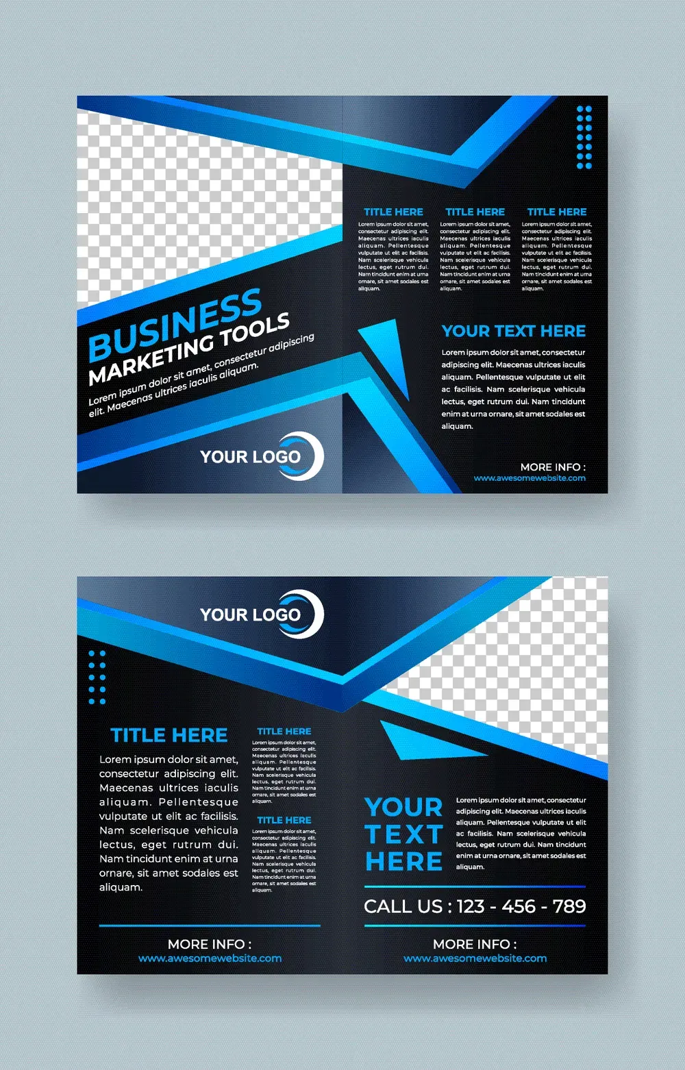 Modern Gradient Brochure Template