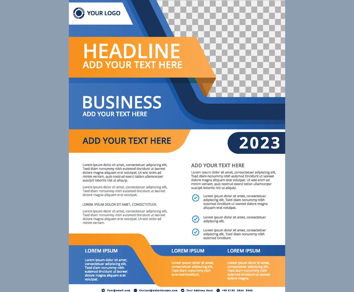 Gradient Poster Business