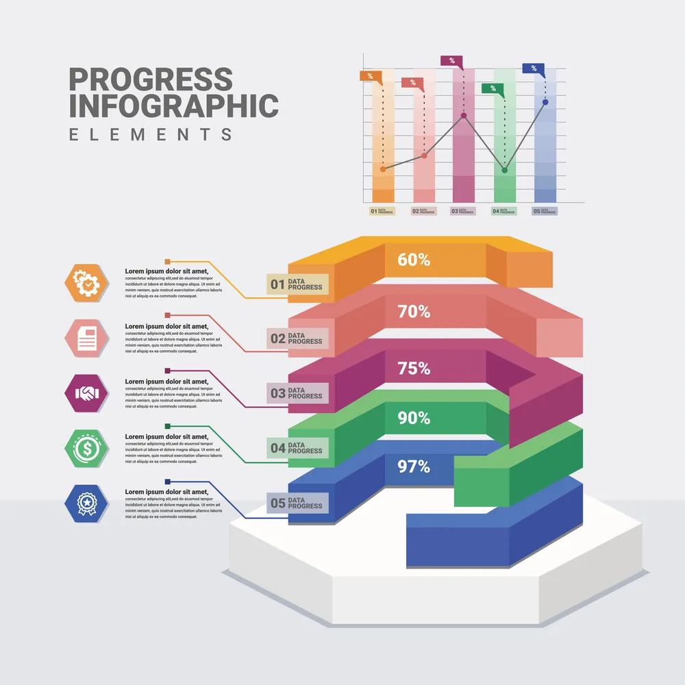 Progress Infographic Template