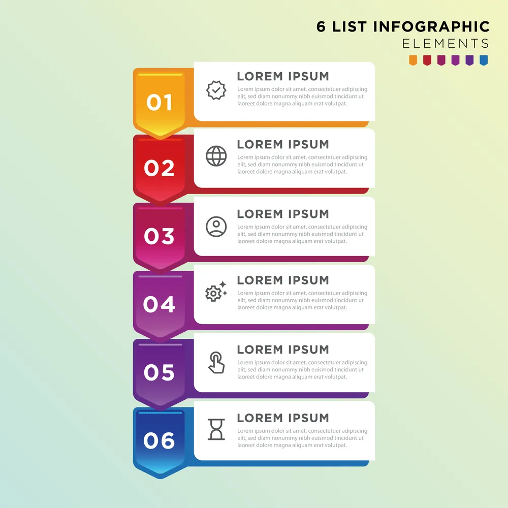 List Infographic Elements