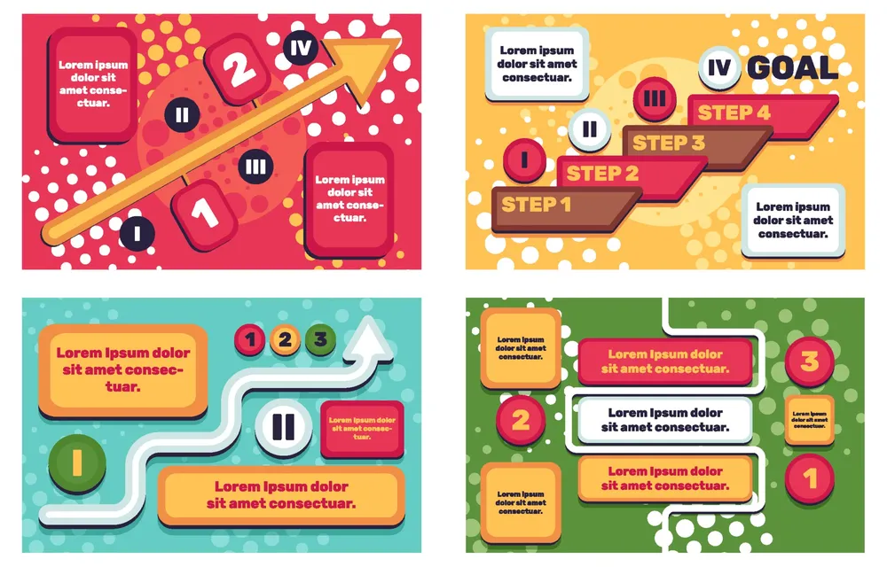 Proggress Infographic Elements