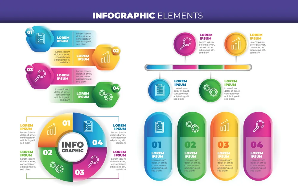 Infographic Elements Template Set
