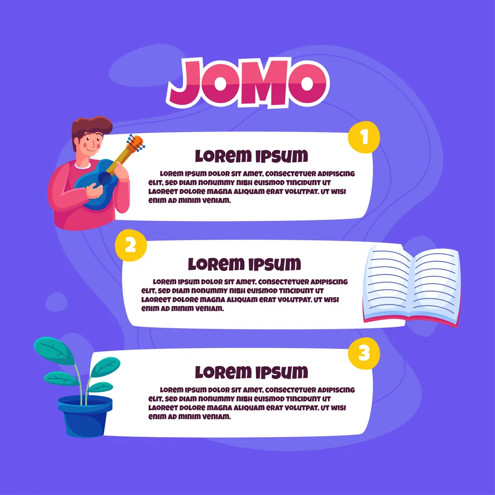 Jomo Infographic Illustration