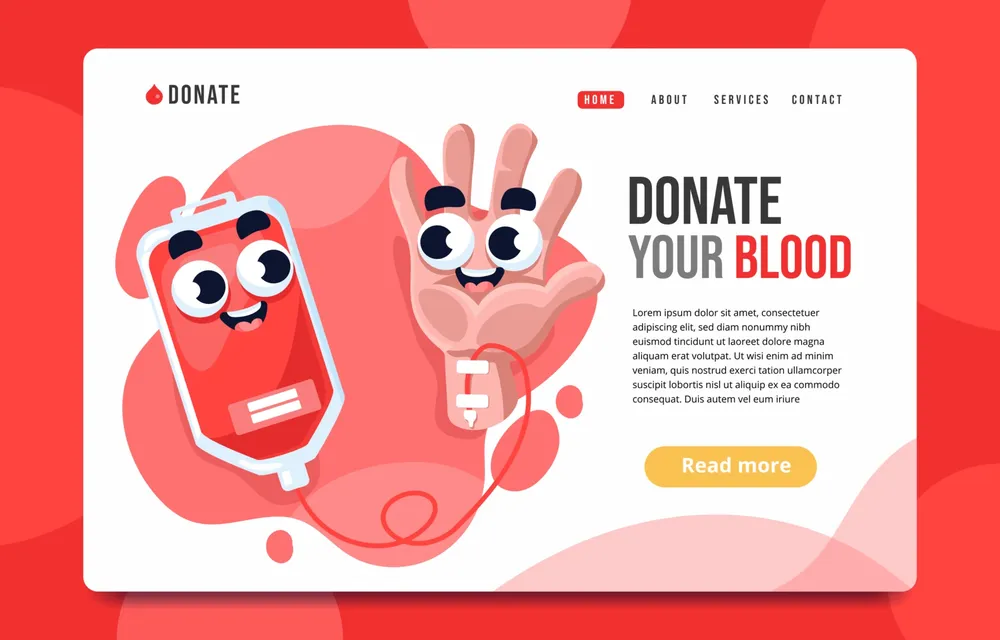 Fun in Blood Donation Infographic
