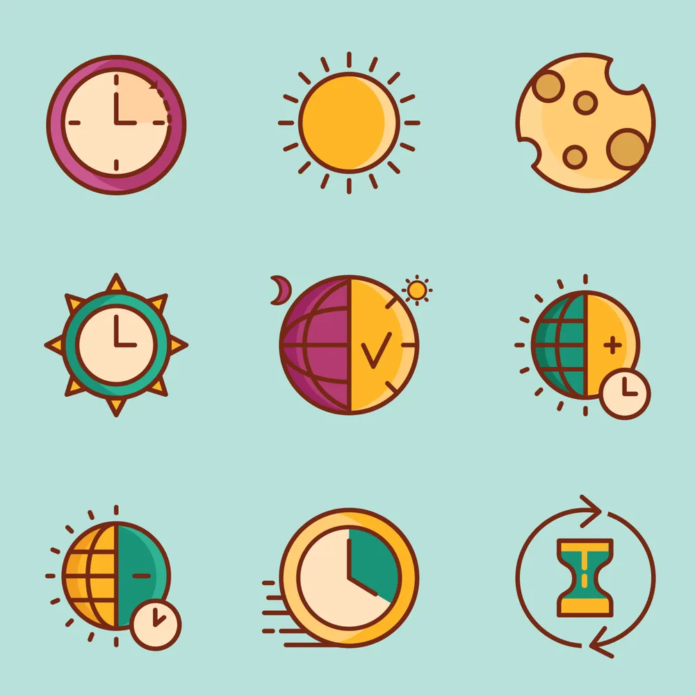 Daylight Saving Time Icon