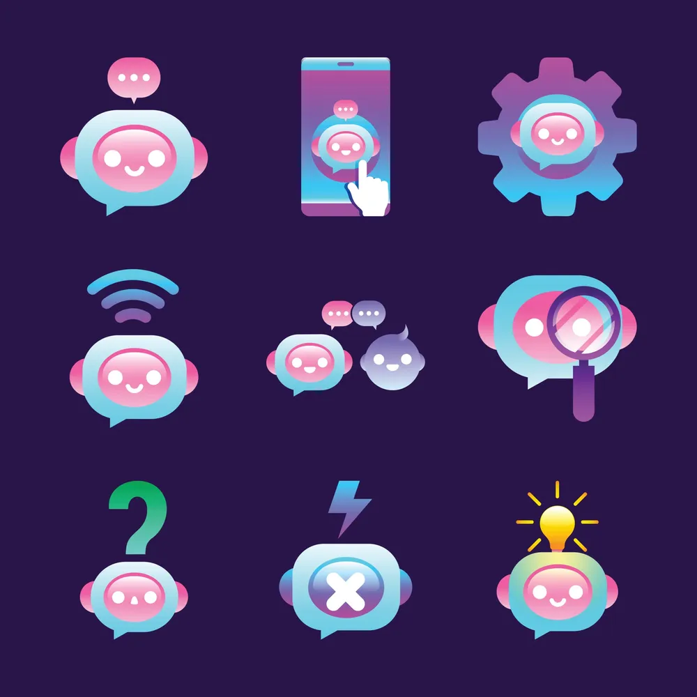 Collection of Chatbot Icons