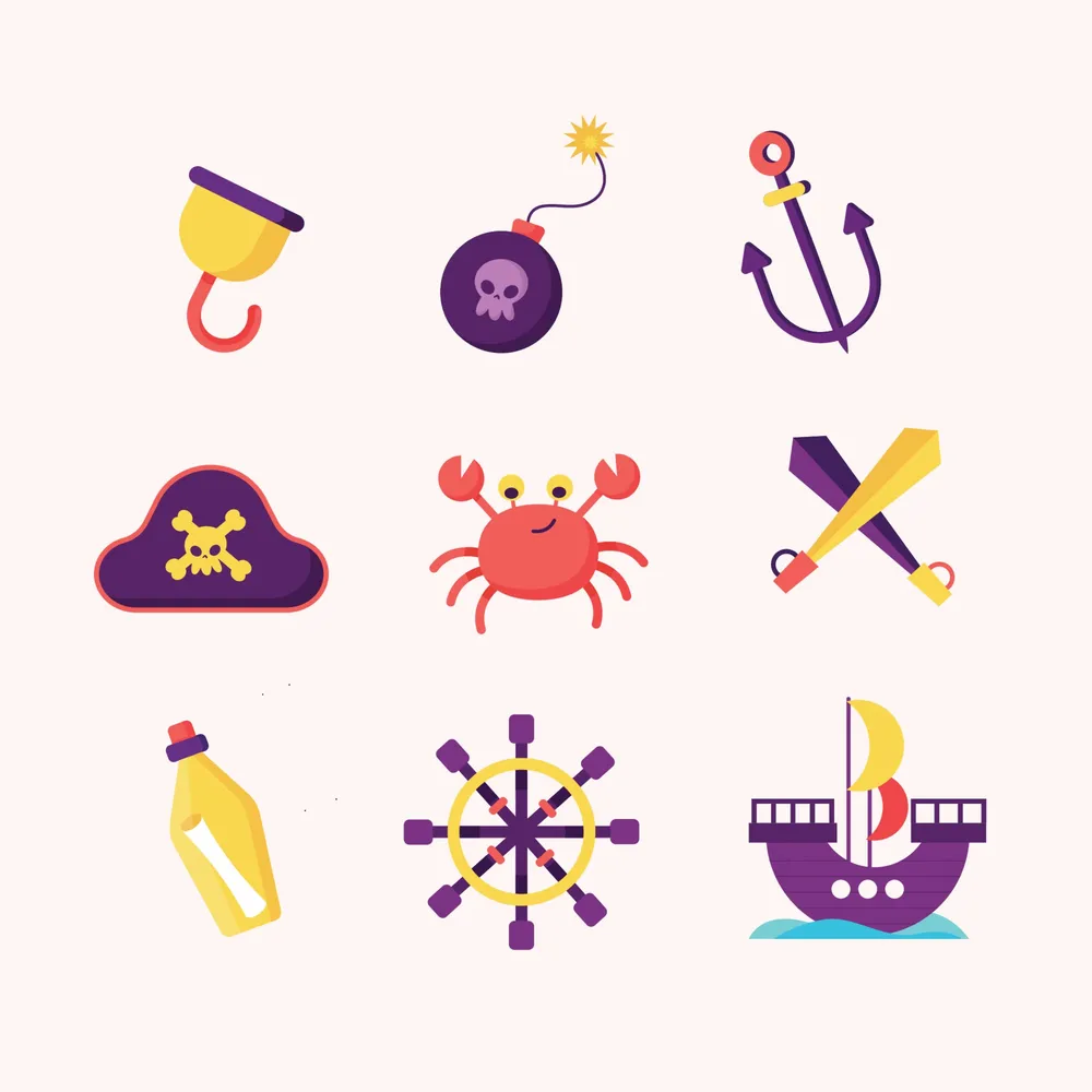 Pirate Icon Set
