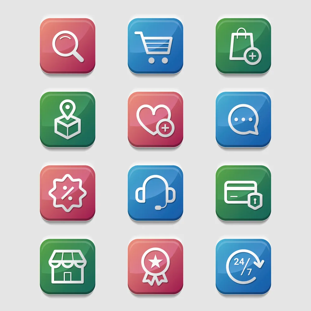 E-Commerce Button Icon