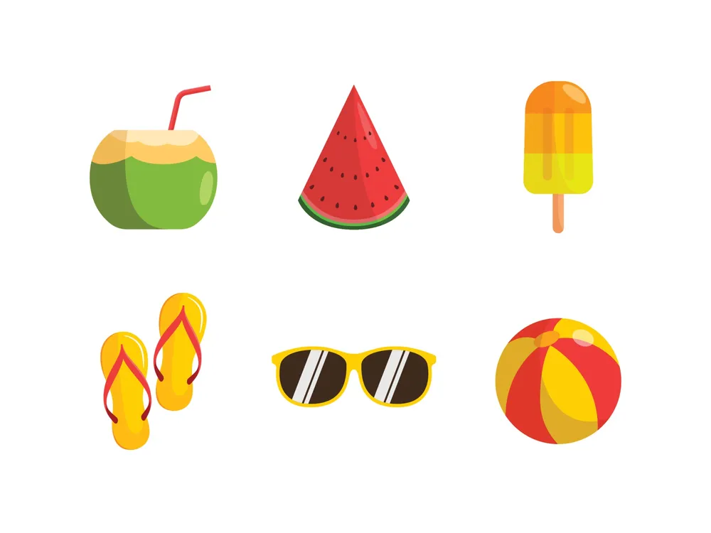 Summer Elements Icons