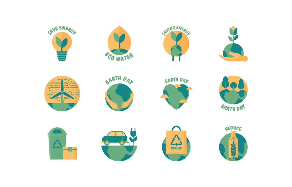 Earth Day Icon Set