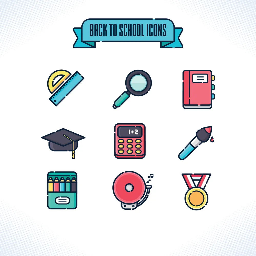 Getting Back to School Icons