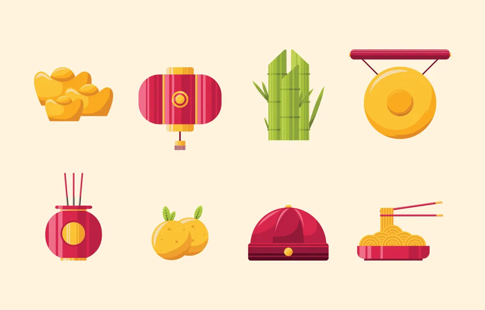 Chinese New Year Icon Collection