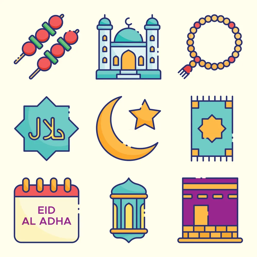 Eid Al Adha Icon Bundle