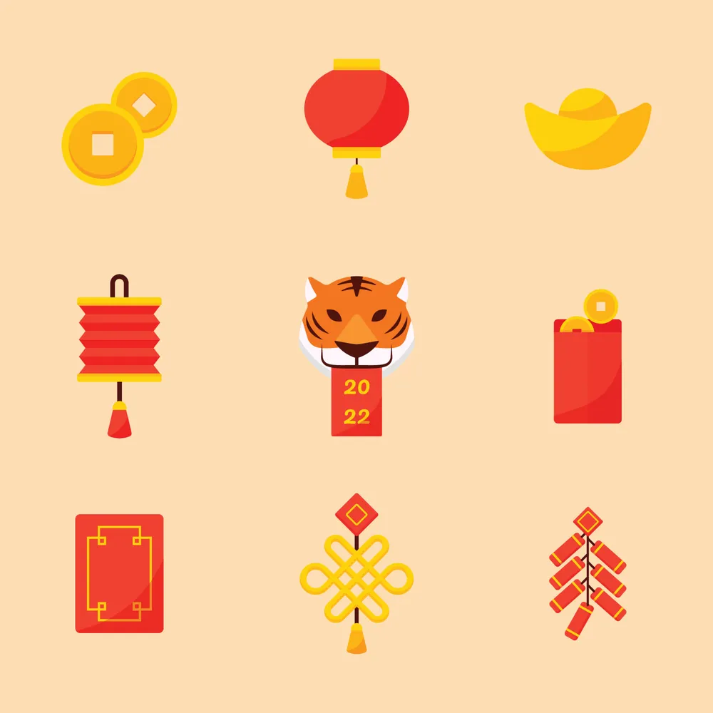 Chinese New Year, Year of Tiger Icon
