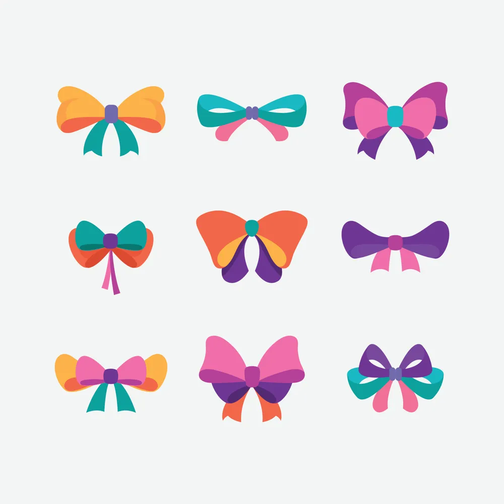 Ribbon Flat Style