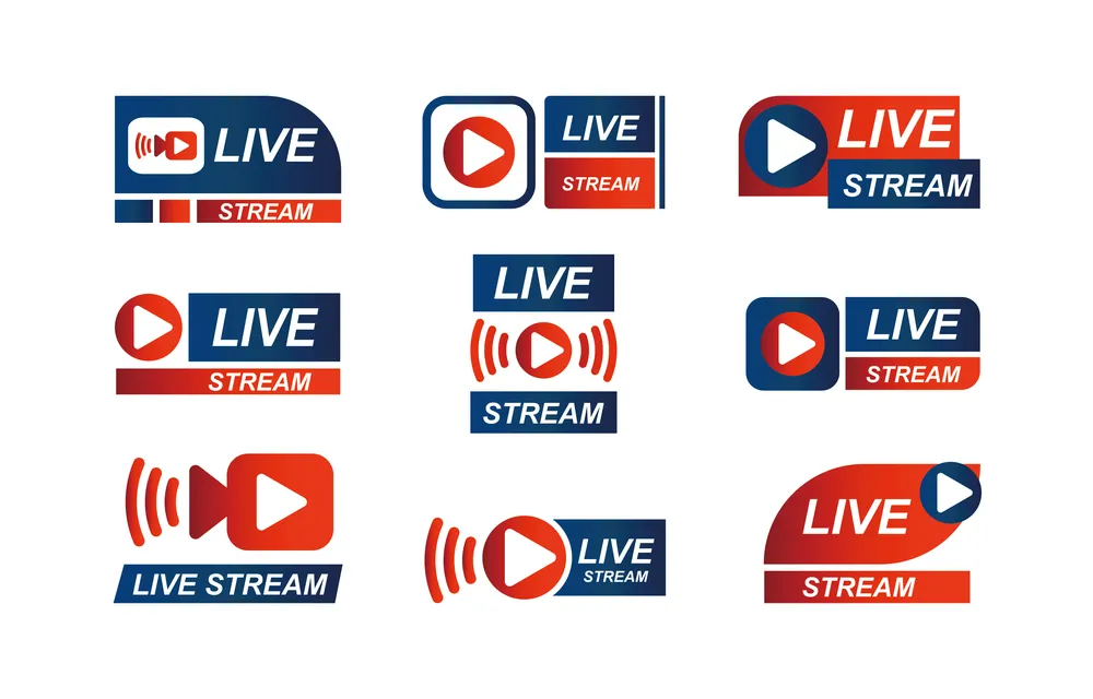 Live Stream Badges Collection