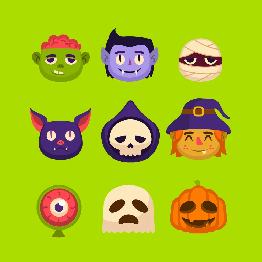 Halloween Monster Characters