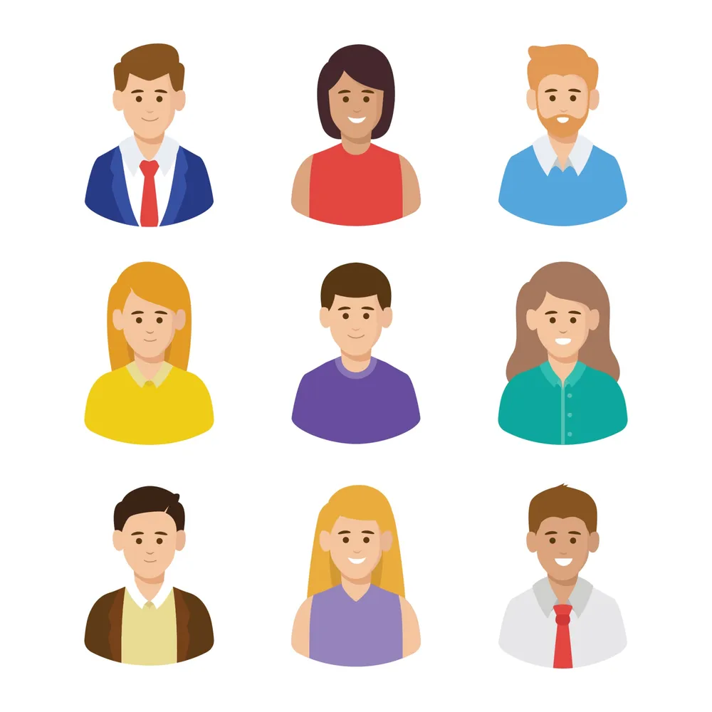 Business Group Avatar Set