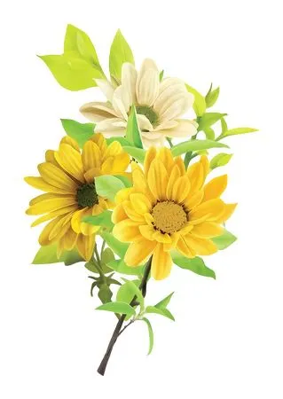 ������Ҷ���տ��廭PNG����ز�