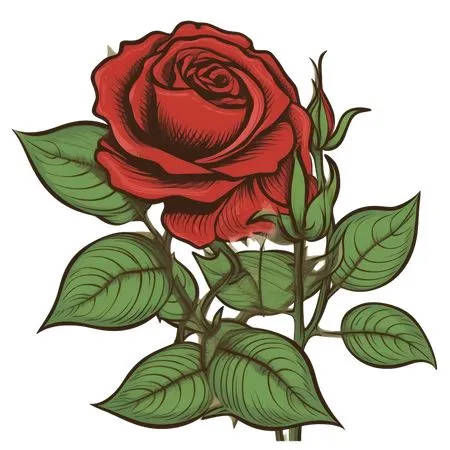 ��ɫõ�廨����ҶPNG���ͼ