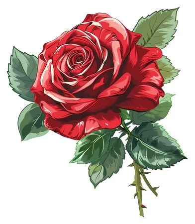 ������ɫõ�廨����ҶPNG���ͼ