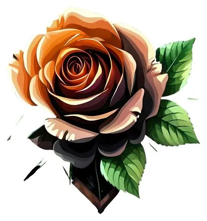 ��õ�廨����Ҷ�廭PNG���ͼ