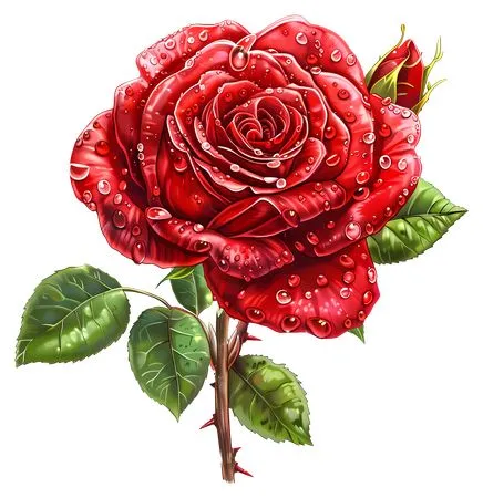 ��ɫõ�廨��¶��PNG���ͼ