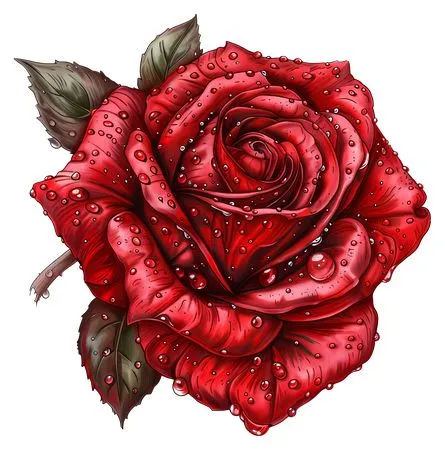 дʵ��ɫõ�廨��ˮ��PNG���ͼ