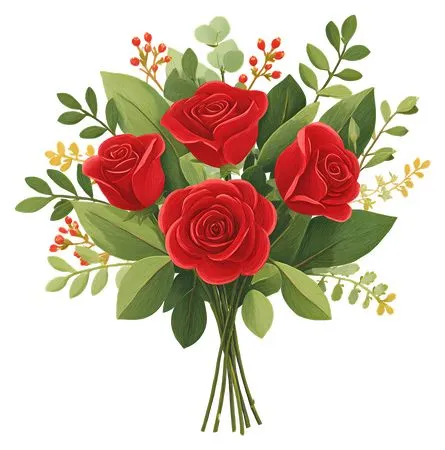 ��ɫõ�廨���廭PNG���ͼ