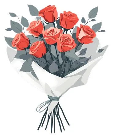 ������ɫõ�廨��PNG���ͼ