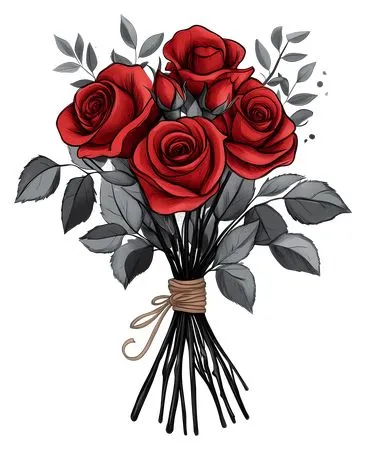 ������ɫõ�廨��PNG���ͼ