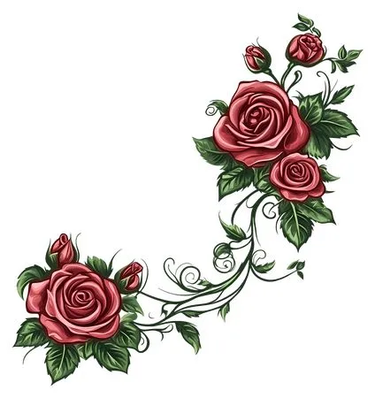 ������ƺ�ɫõ�廨PNG���ͼ