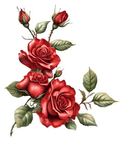 ������ɫõ�廨ʢ��PNG���ͼ