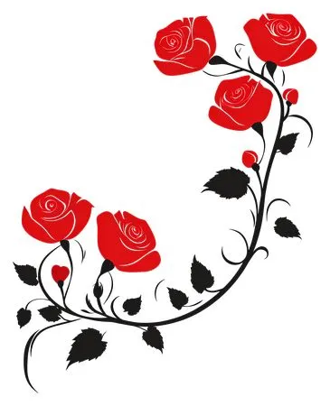 ������ƺ�ɫõ�廨PNG���ͼ