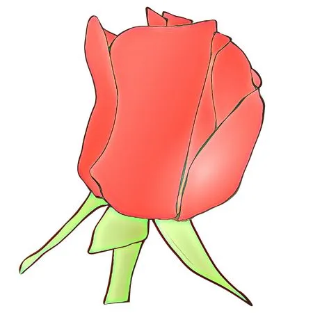 ��ɫõ�廨����ͻ���廭PNG���ͼ