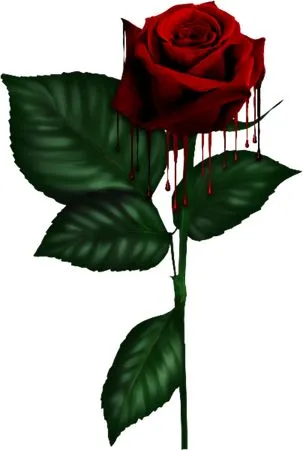 �����ɫõ�廨����ҶPNG���ͼ