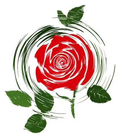 ������ɫõ�廨����ҶPNG���ͼ