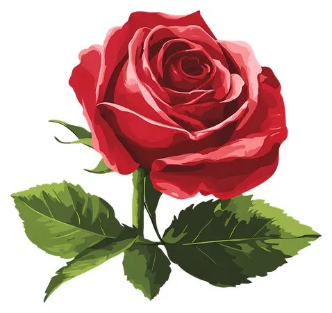 ������ɫõ�廨�ͻ���Ҷ��PNG���ͼ