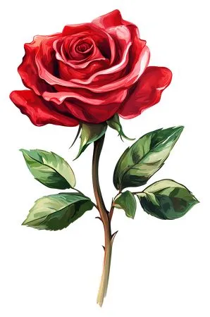 ��ɫõ�廨����ҶPNG���ͼ